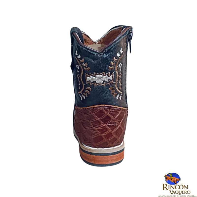 Bota para niño con diseño de cocodrilo