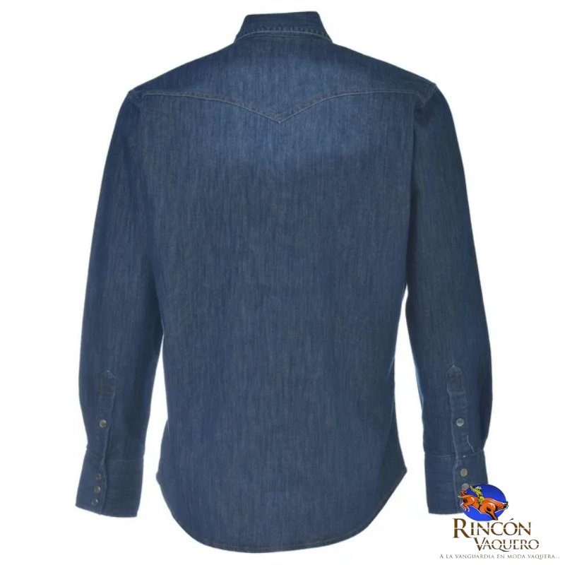 Camisa Wrangler caballero slim-fit manga larga O41