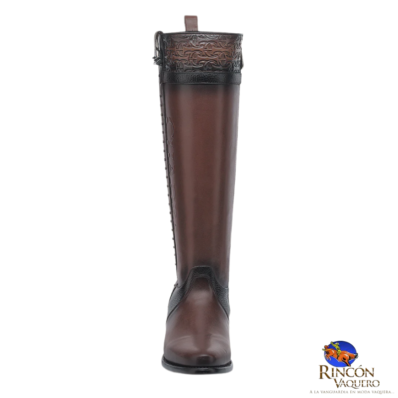 Bota casual en piel genuina para dama