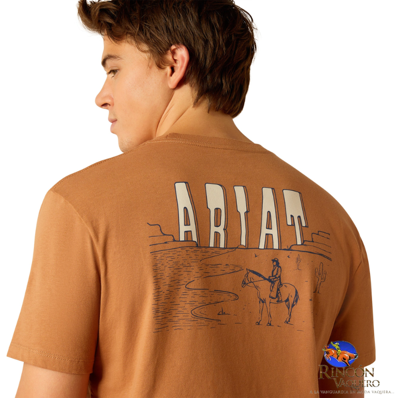 Playera Ariat para caballero