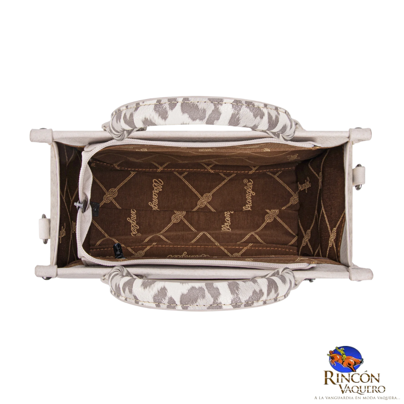 Bolsa Wrangler Animal Print Beige