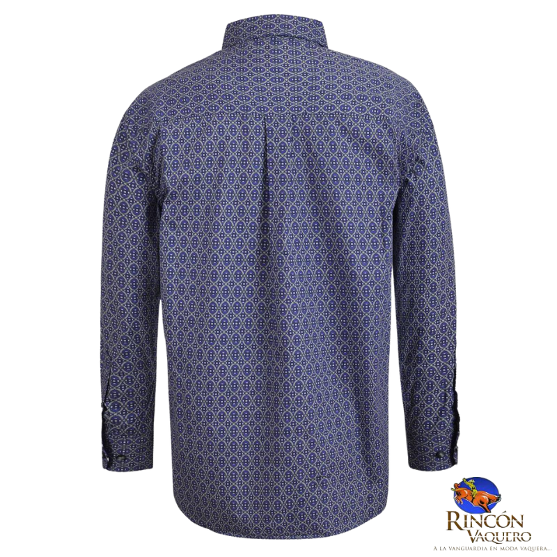 Camisa Vaquera Wrangler Hombre Manga Larga P711