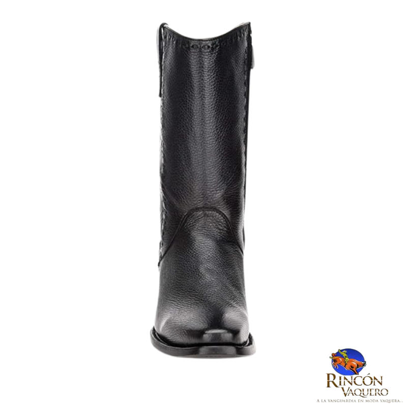 Bota para caballero en piel genuina de venado