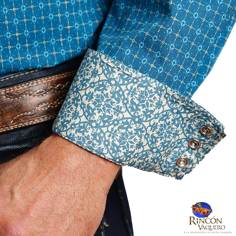 Camisa Stetson Western para caballero