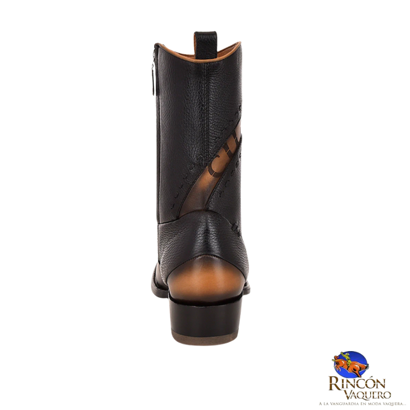 Bota casual en piel genuina para caballero