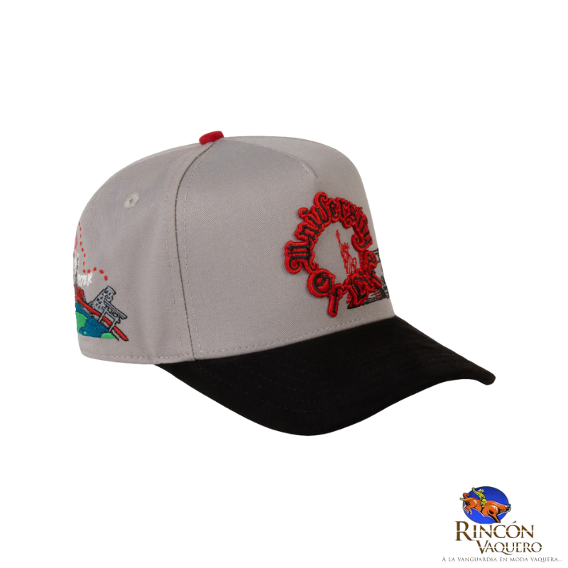 Gorra JC Hats University of life Gray Curve