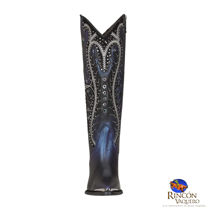 Bota tradicional en piel genuina para dama