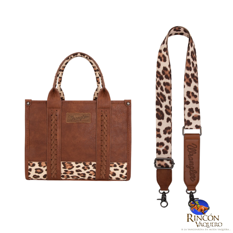 Bolsa Wrangler Animal Print Cafe