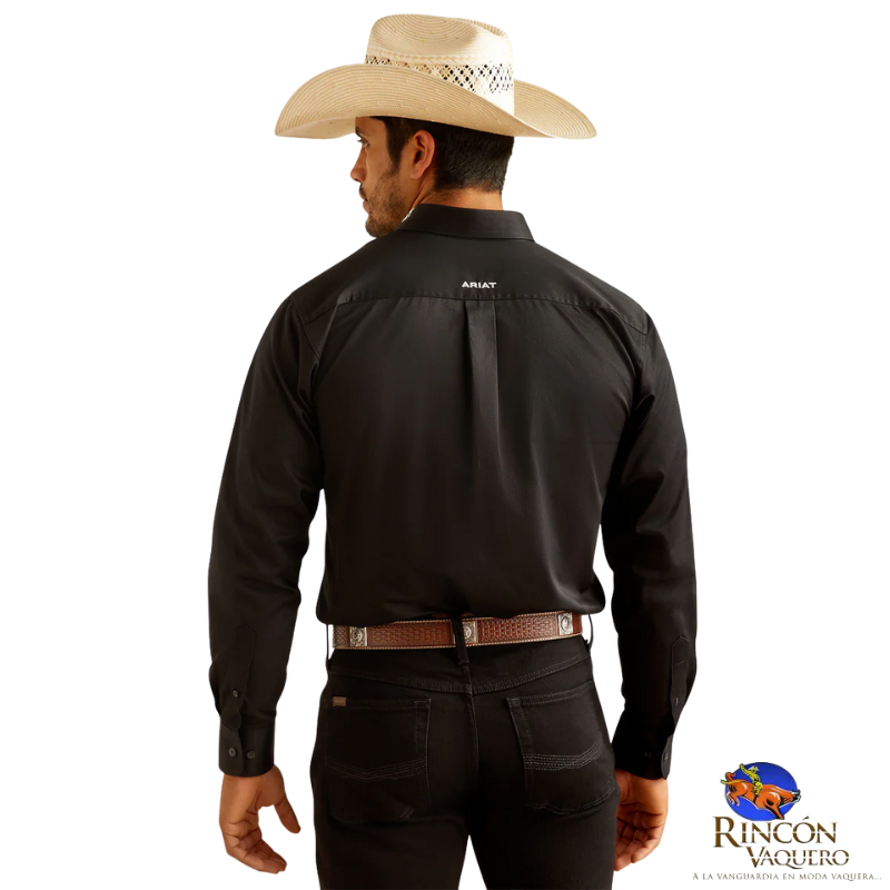 Camisa Ariat Team Logo México Negro