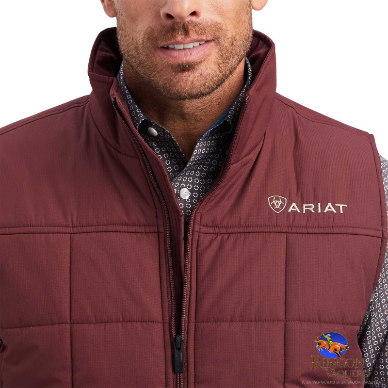 Chaleco Ariat Crius Insulated Guinda