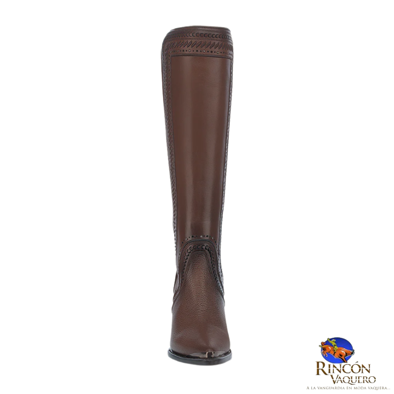 Bota casual en piel genuina para dama