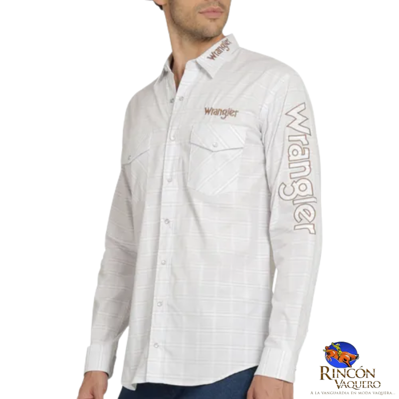 Camisa Vaquera Wrangler caballero 20 Extreme Slim Manga Larga 899