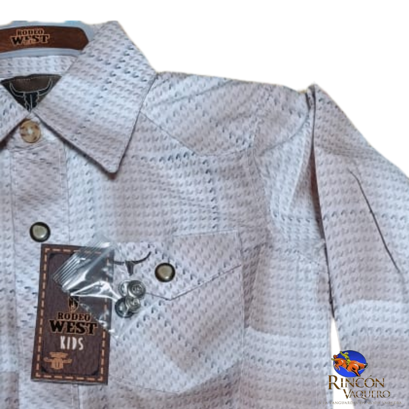Camisa Rodeo para niño