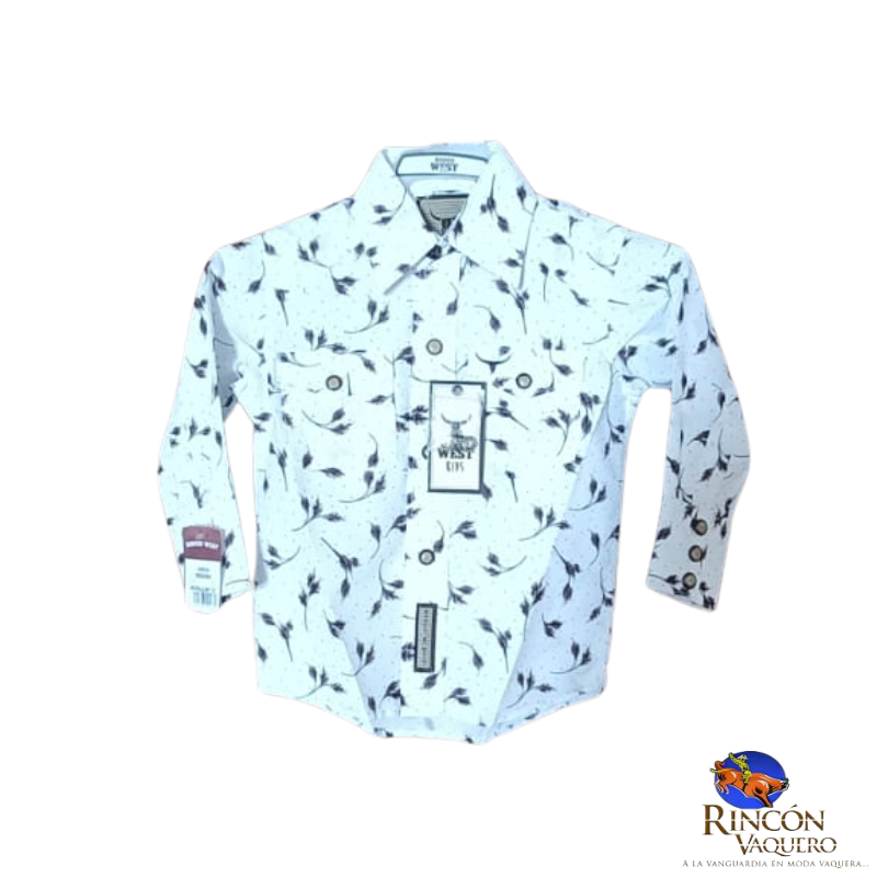 Camisa Rodeo para niño
