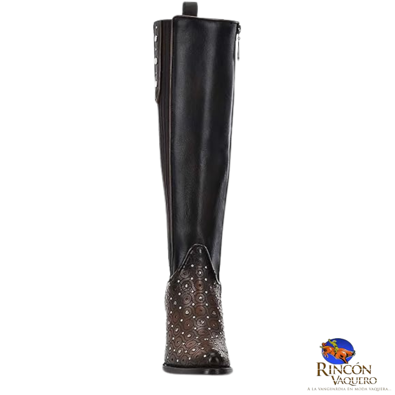 Bota casual en piel genuina para dama