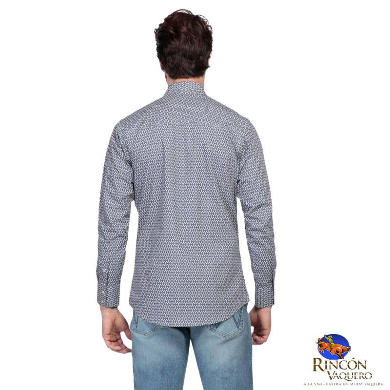 Camisa vaquera Wrangler caballero regular manga larga 725