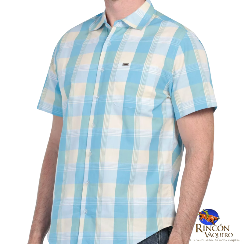 Camisa manga corta para caballero