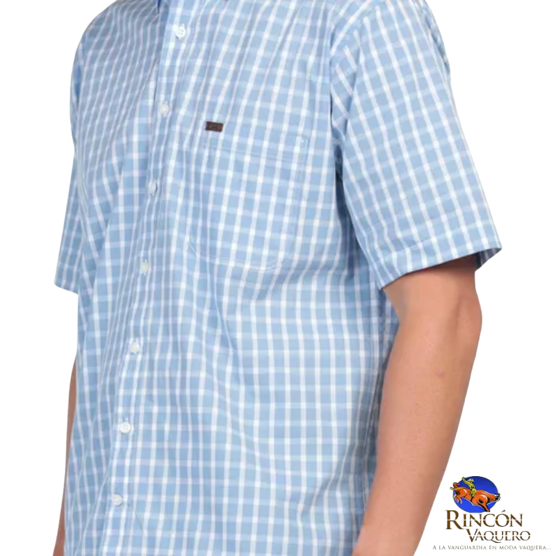 Camisa manga corta para caballero