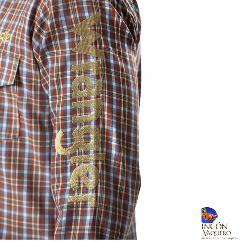 Camisa vaquera Wrangler caballero regular manga larga 766