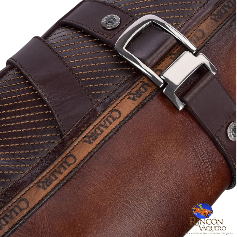 Bota urbana en piel genuina para caballero