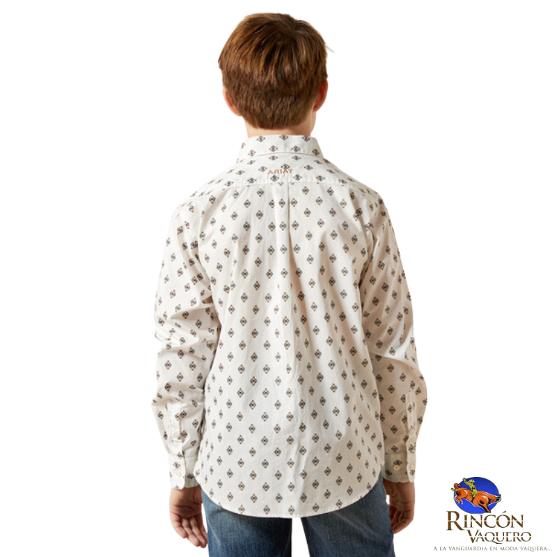 Camisa Ariat Thell para niño