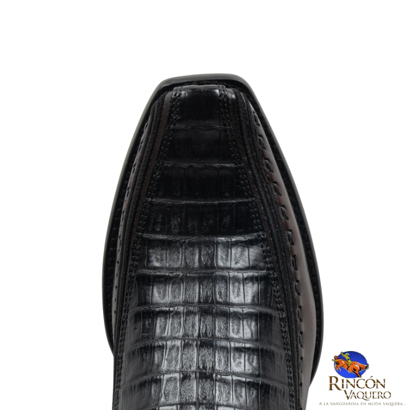 Bota Cuadra Fuscus Cola Belly Plunge Negro Caballero