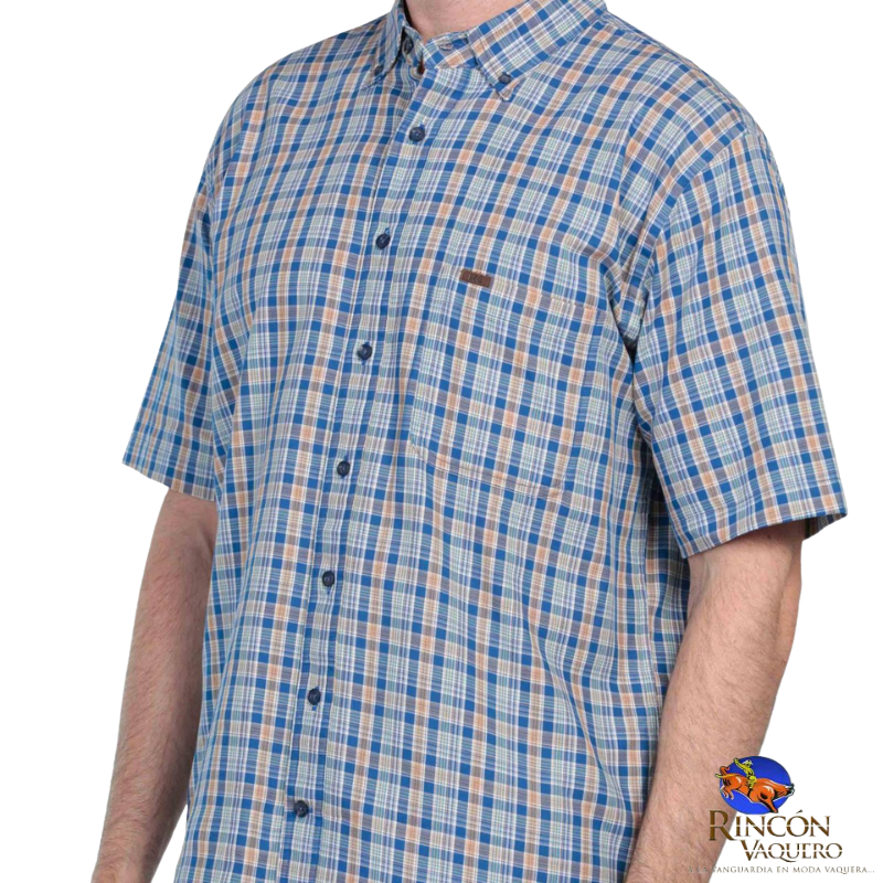 Camisa manga corta para caballero