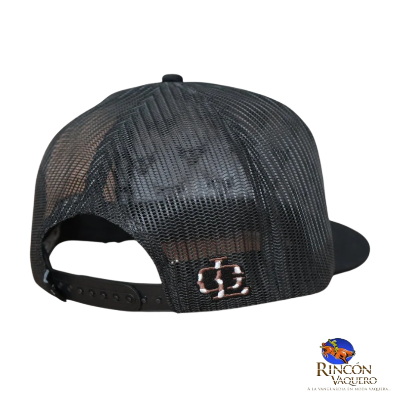 Gorra Lost Calf Cowhide Black