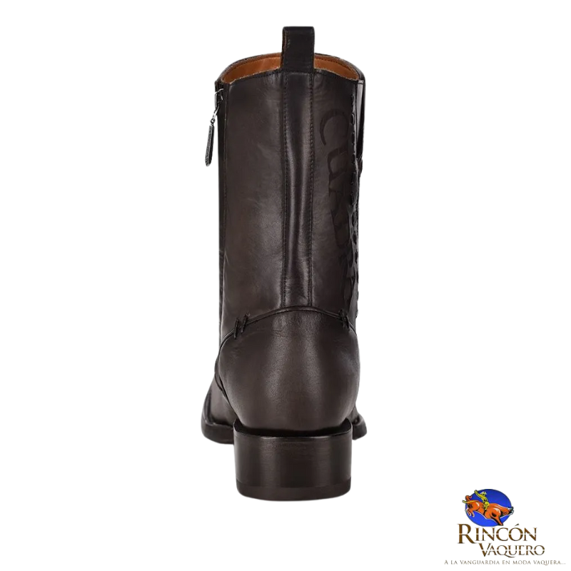 Bota de caballero en piel genuina de venado