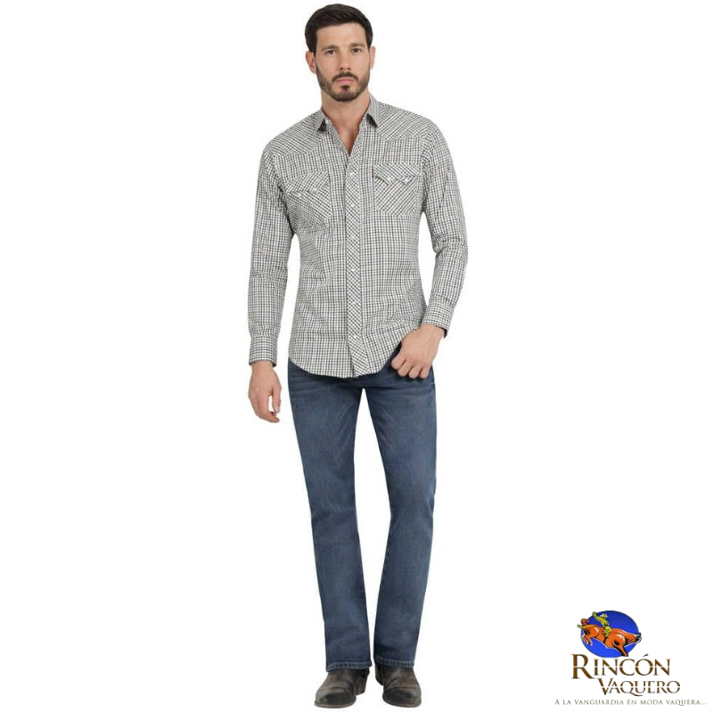 Camisa vaquera Wrangler caballero Slim-fit 433