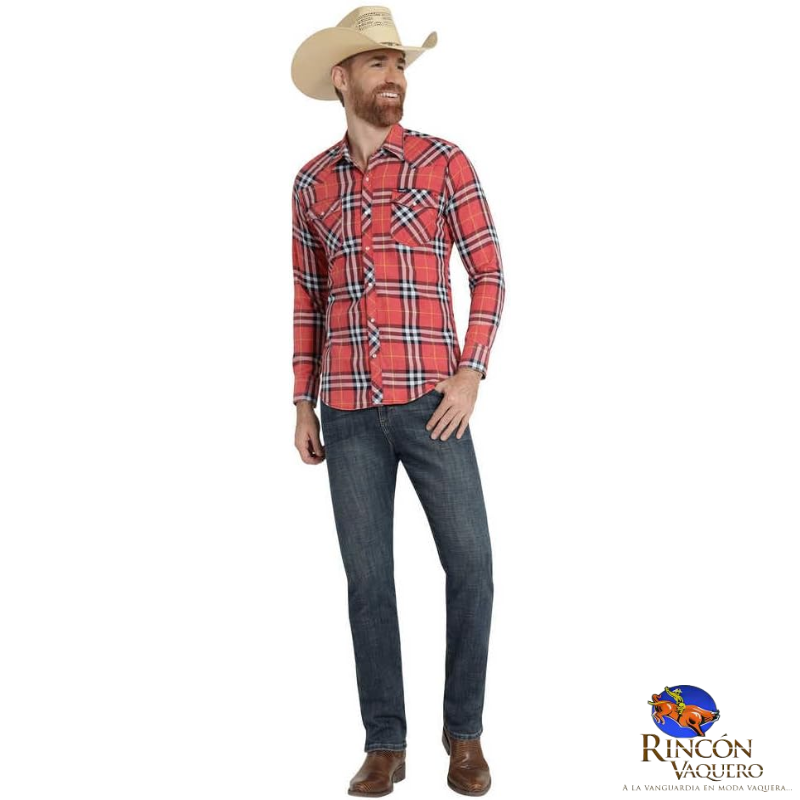 Camisa vaquera Wrangler caballero Slim-fit 444