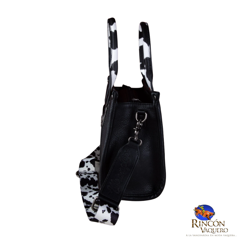 Bolsa Wrangler Huella de vaca negra