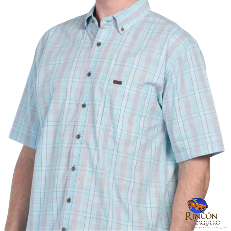 Camisa manga corta para caballero