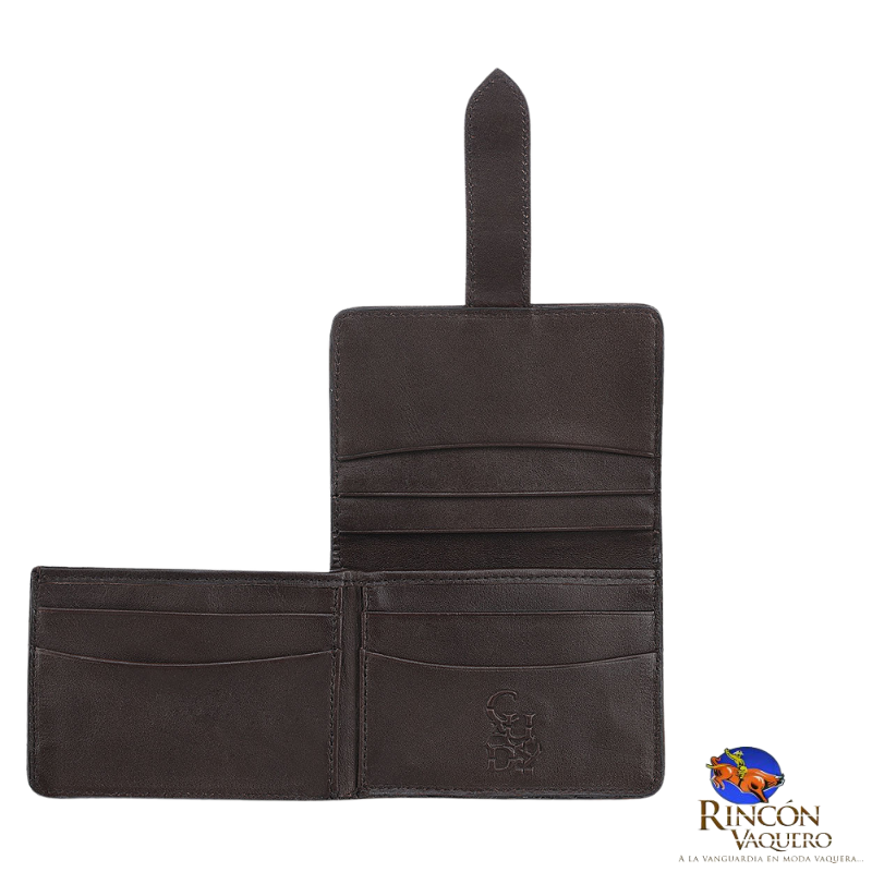 Cartera en piel genuina de pitón para dama