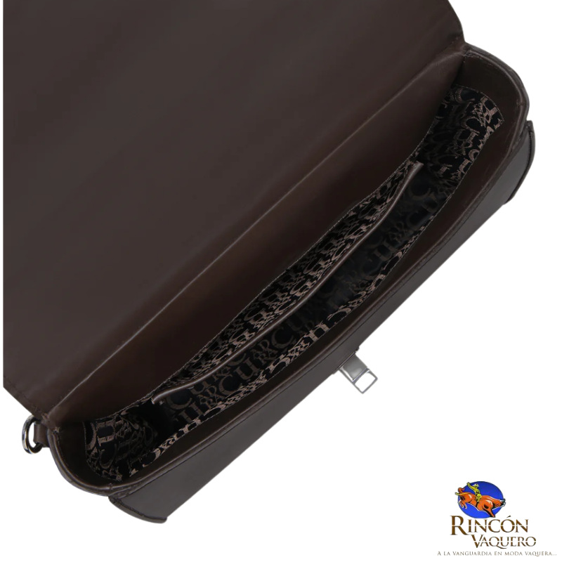 Bolso de mano en piel genuina para dama