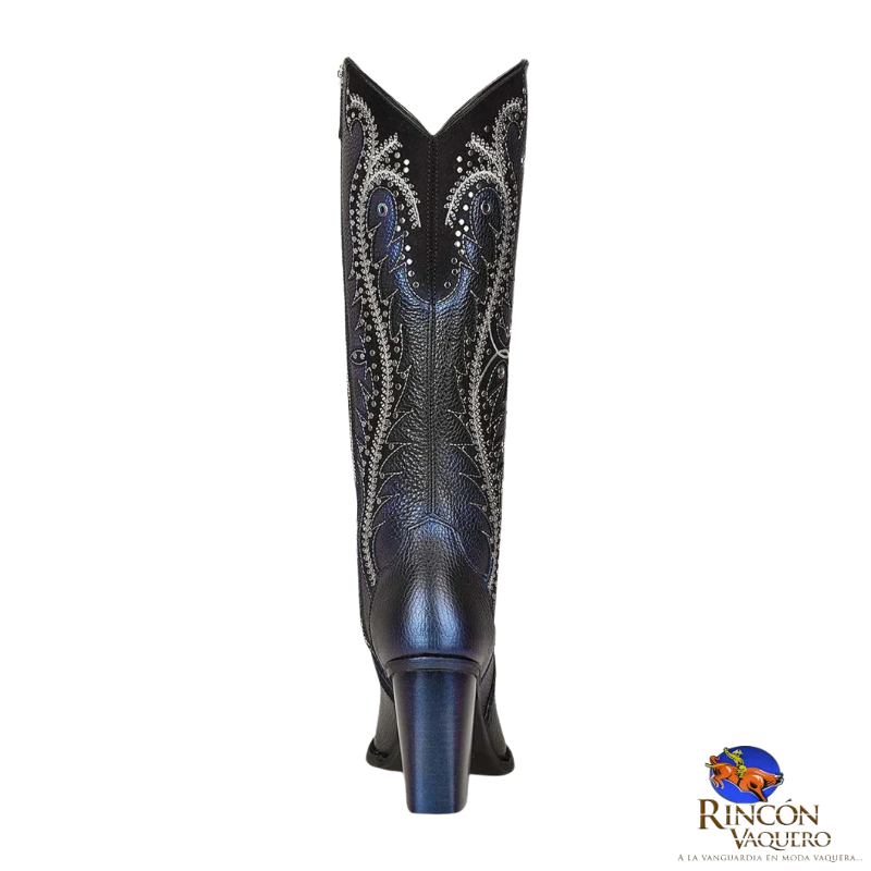 Bota tradicional en piel genuina para dama