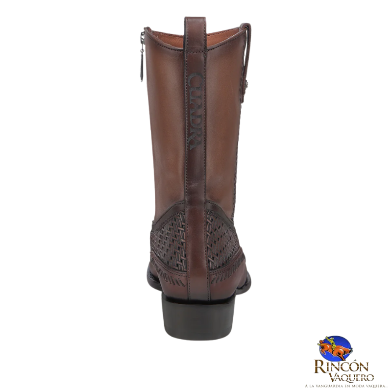 Bota casual en piel genuina para caballero