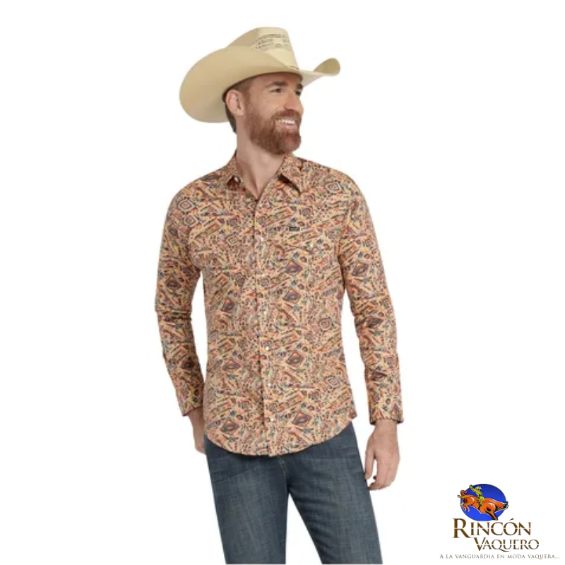 Camisa vaquera Wrangler caballero regular-fit 367