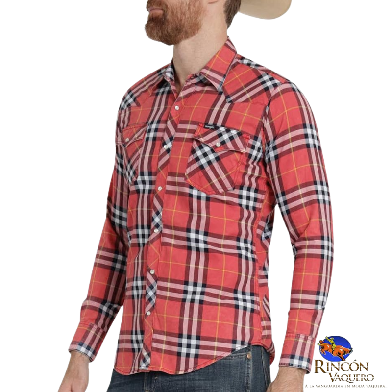 Camisa vaquera Wrangler caballero Slim-fit 444
