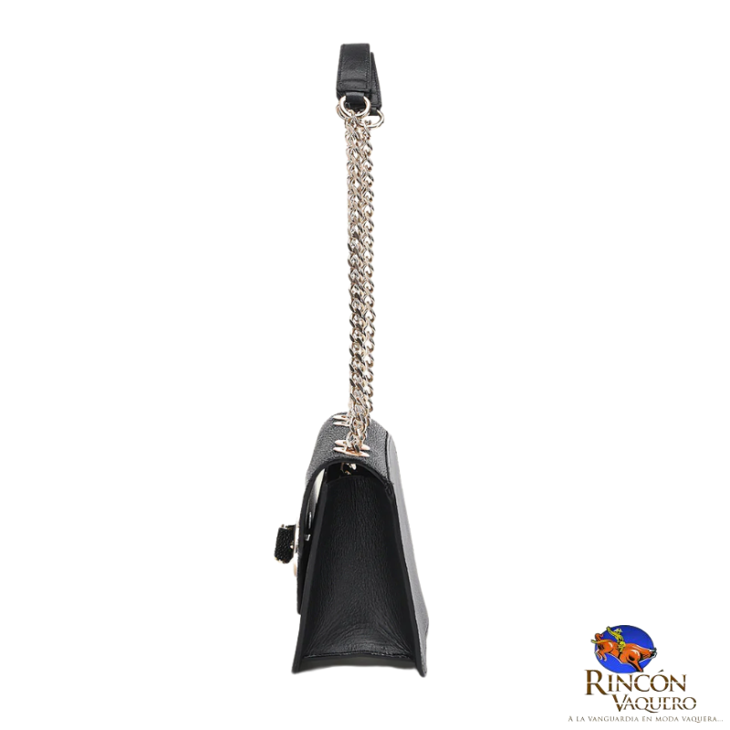 Crossbody en piel genuina de mantarraya