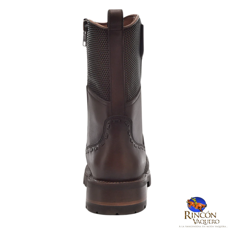 Bota para caballero en genuina piel de tiburón