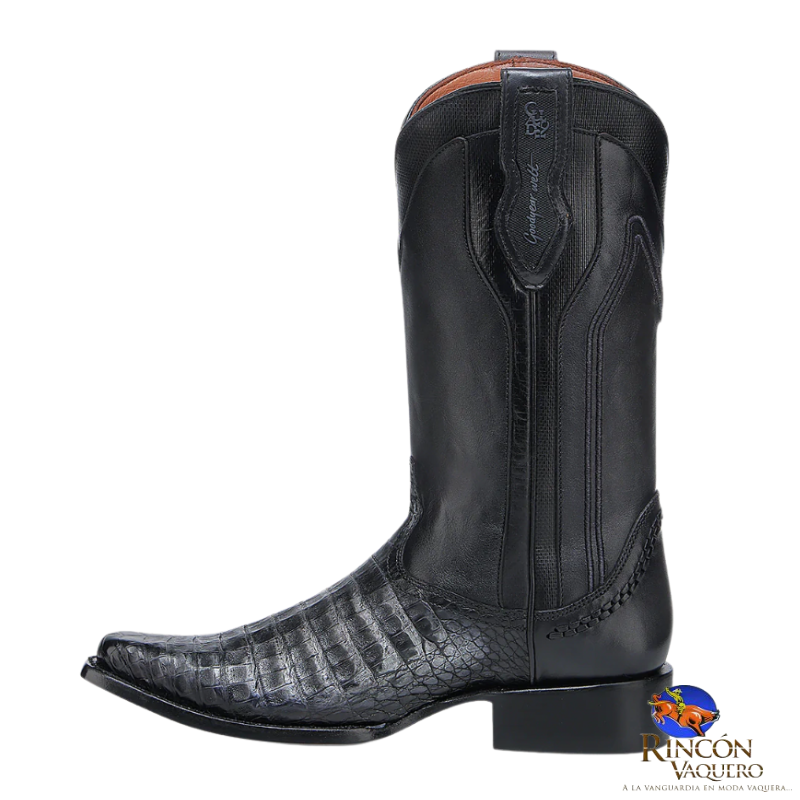 Bota tradicional en piel genuina de fuscus para caballero