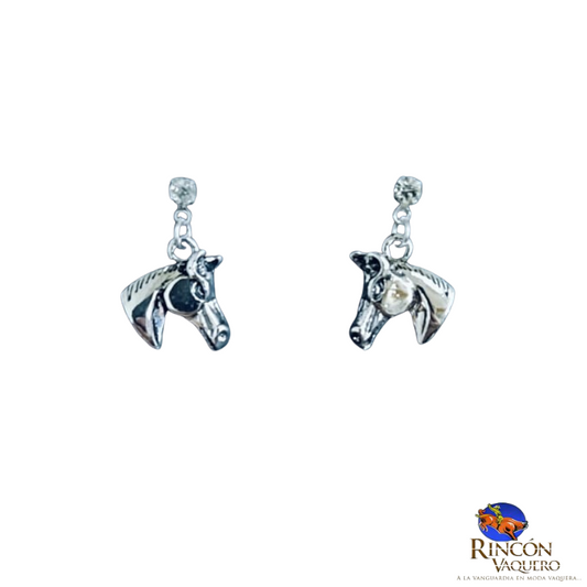 Aretes Horse Head