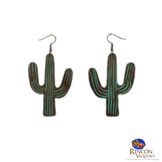 Aretes Cactus M&F