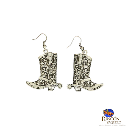 Aretes Silver Boots