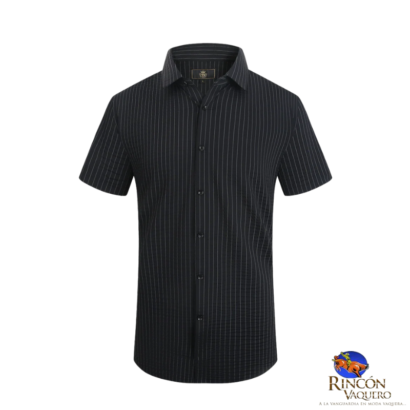 Camisa elástica Lineform SS NEGRA