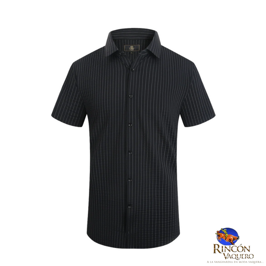 Camisa elástica Lineform SS NEGRA