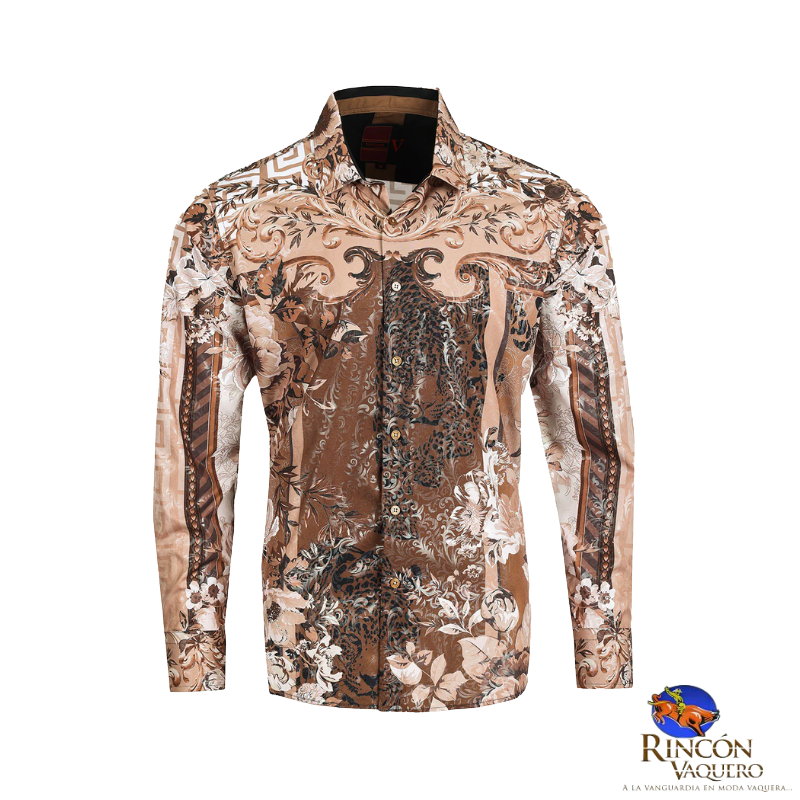 Camisa estampada Vassari para caballero