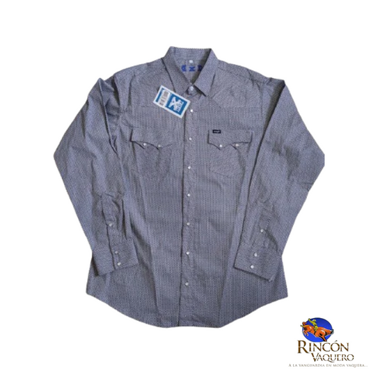 Camisa Wrangler caballero estampado 517