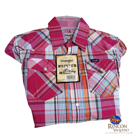 Camisa vaquera Wrangler para niña